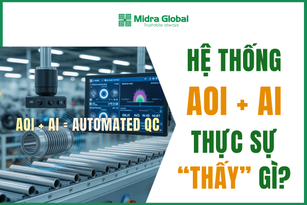 QC tự động với hệ thống AOI + AI từ Midra Global